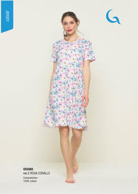 CAMICIA NOTTE DONNA M/M U55065 Tellini S.r.l. Ingrosso Abbigliamento